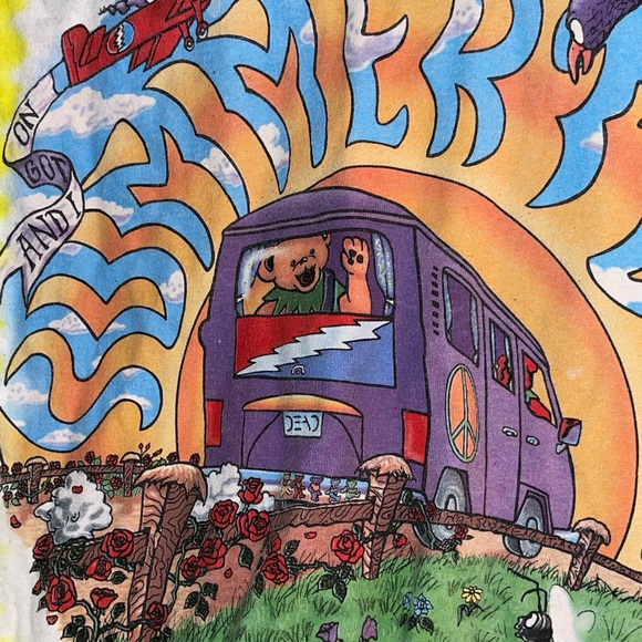 Grateful dead 1994 tour shirt tyedye; OG - Picture 9 of 12